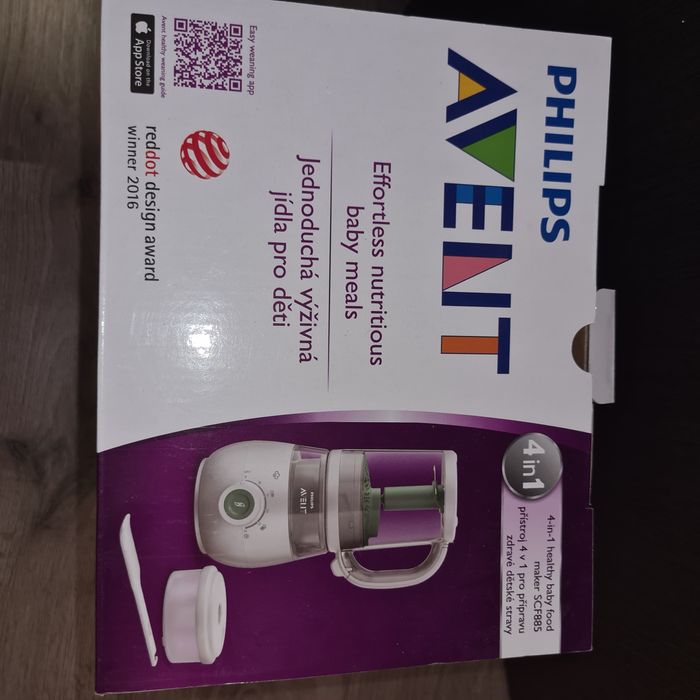 Уред за готвене Philips Avent - 4 в 1, за здравословна бебешка храна