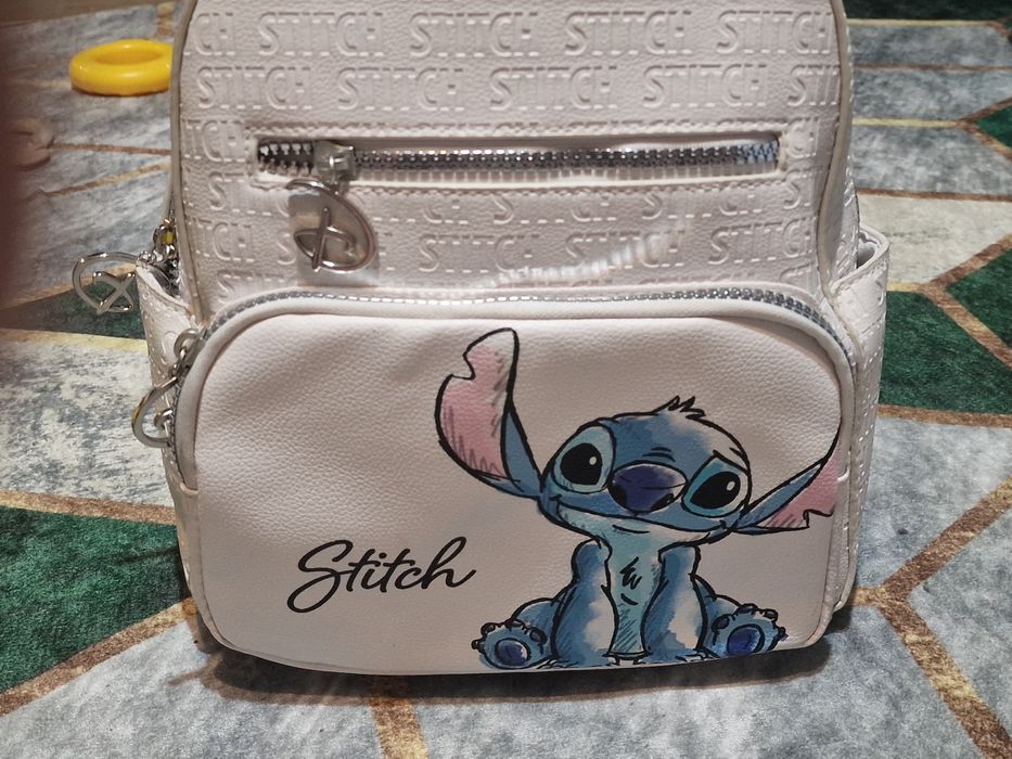 Geanta Mare si Rucsac / Ghiozdanel Stitch Disney