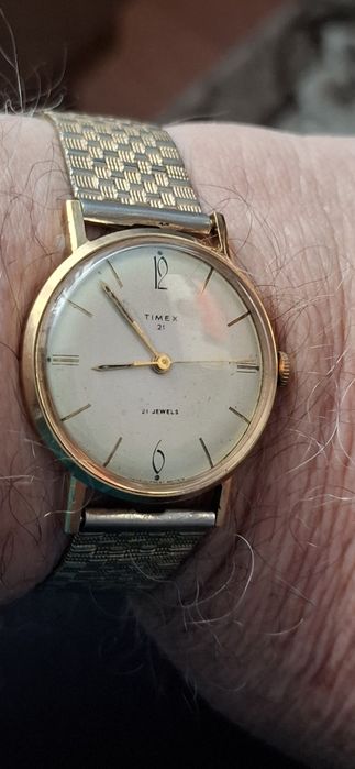 TIMEX ceas de mînă bărbătesc mecanic 21 rubine