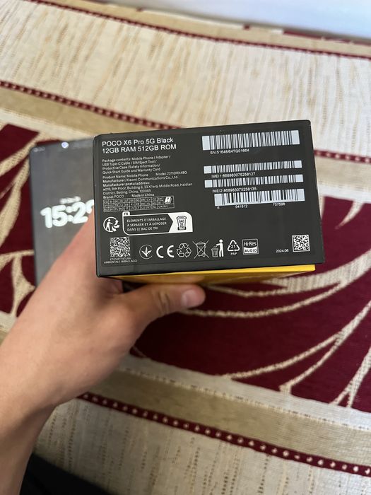 Срочно продам Poco X6 Pro 512GB (120 Гц)
