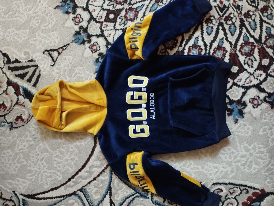 Велюровый двойка для мальчика