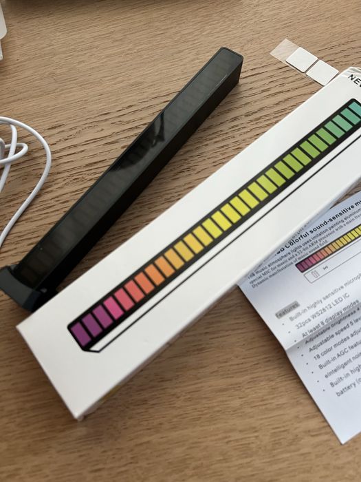 Lampa colorful sound-sensitive/music atmosphere