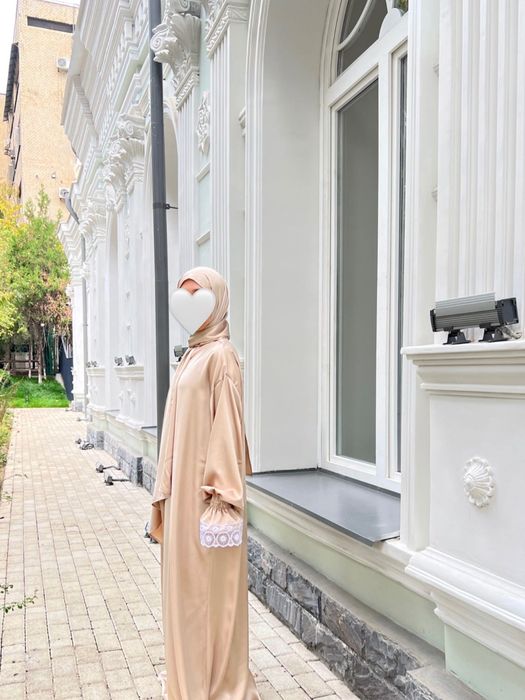 платье с платком