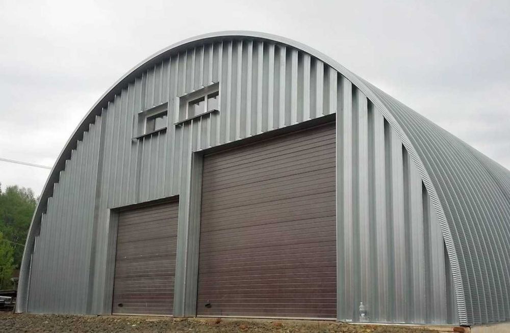 Строим бескаркасные ангары