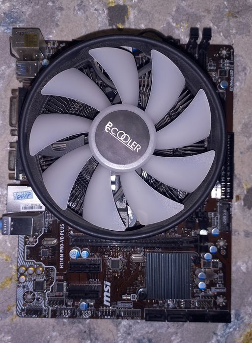 MSI H110M PRO-VD PLUS | Intel Core i3 7100 | PCCOOLER RGB