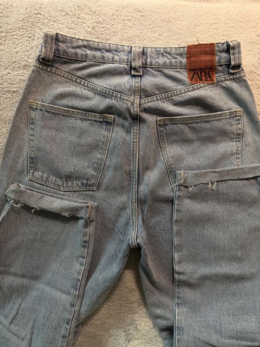 Blugi Zara mom fit