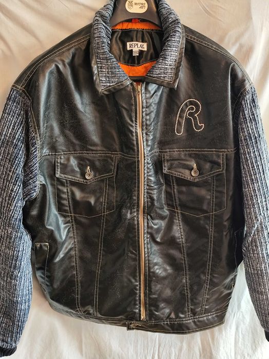 Уникално мъжко яке Replay XXL