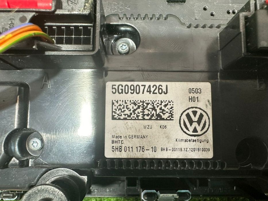 Panou comanda clima ac climatronic vw volkswagen golf 7 2012-2020