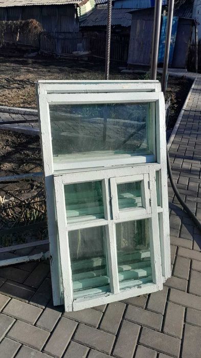 Окна - окно б\у деревянные