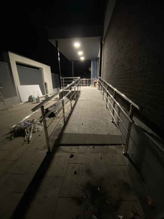 Перила из нержавеющей стали