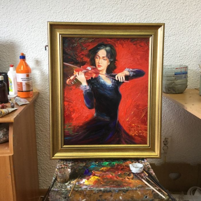 Portrete pictate la comanda,caricaturi,tablouri
