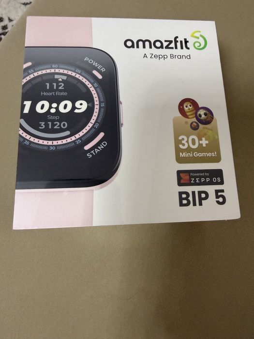 Smartwatch Amazfit Bip 5, Pastel Pink