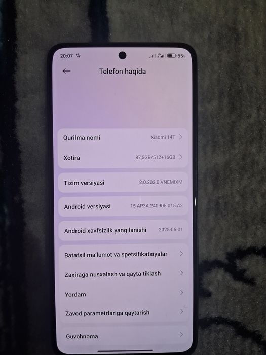 Xiaomi note 14T redmi not 14T