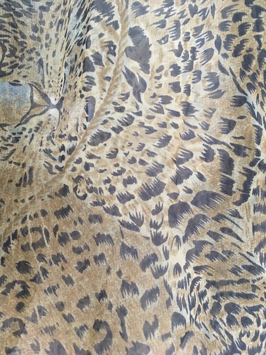 camasa din voal animal print