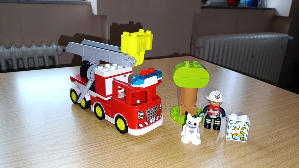 Camion de pompier duplo