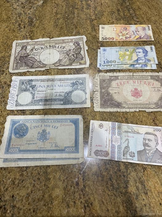 Bancnote vechi romanesti