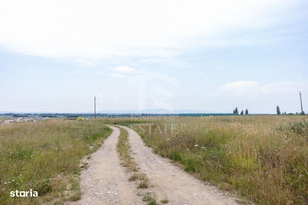 Sanpetru |Teren intravilan 733mp | 3 fronturi stradale