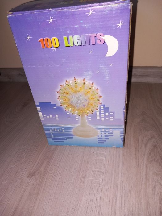 Нощна цветна лампа