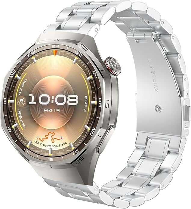 Метална Стоманена Верижка за часовник Huawei Watch GT6 GT5 GT4 GT3 GT2