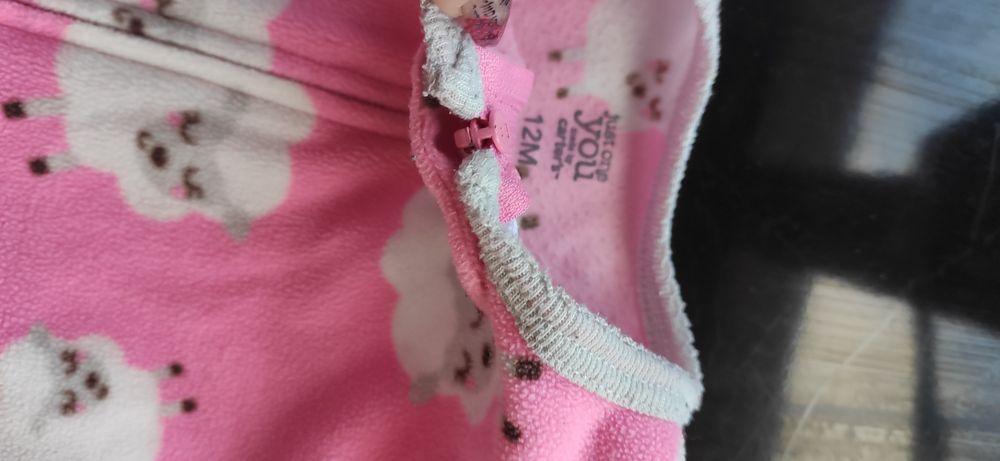 Поларен ромпър 9-12м