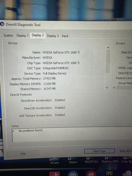 Pc gaming 1080 ti ryzen 7 5700x 32 gb ram