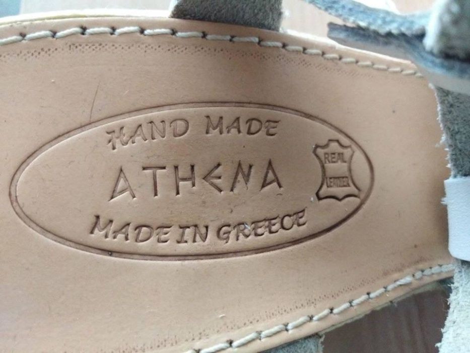 Дамски сандали от естествена кожа  Made in Greece