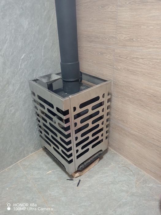 Установка каминов и банных печь