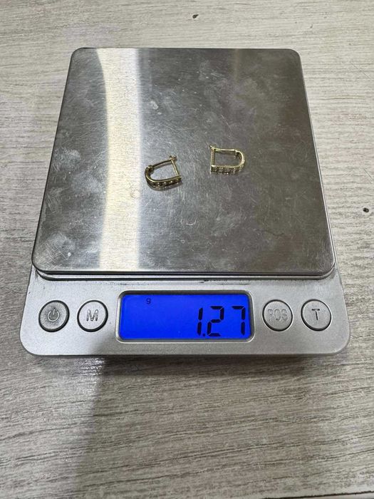 Златни обеци 14 К 585 /1,27 Г.