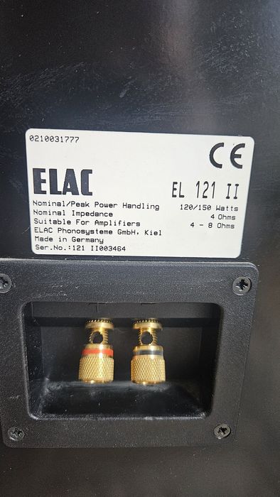 Boxe turn Elac,pasive,120w