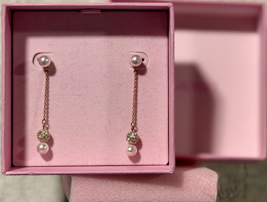 НОВО!!! Дамски обеци Swarovski Matrix Drop Earrings