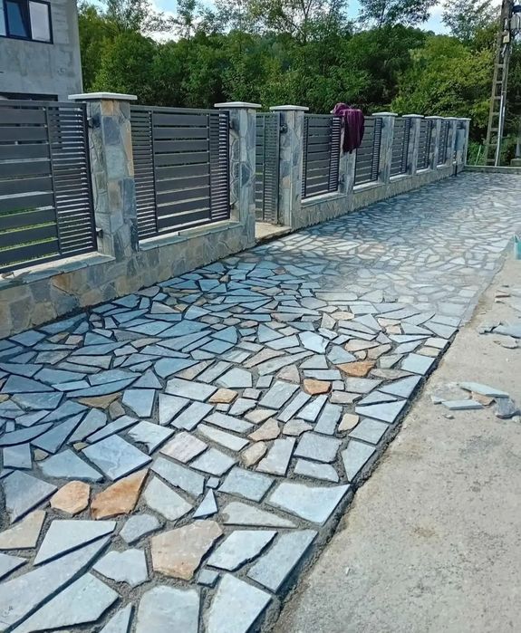 Piatra naturala de munte, pavaj piatra naturala, piatra de munte