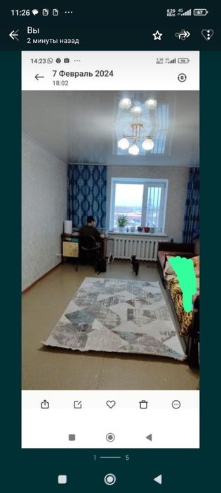 Продам 2 х ком квартиру