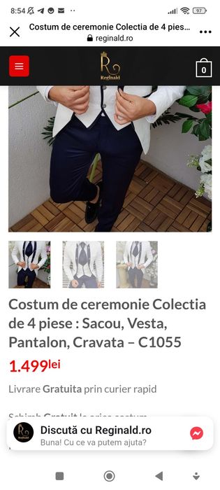 Vand costum ceremonie