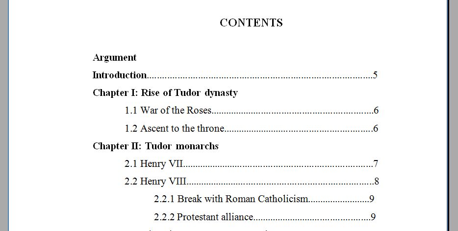 Atestat Engleza - The Tudors
