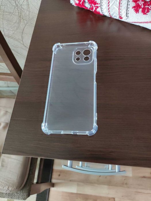 Силиконов гръб с подсилен борд към екрана Xiaomi 11 LITE/11 LITE 5G NE