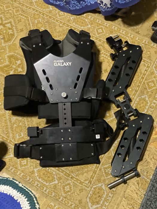 Steadycam Hybrid, Vestă Flycam Galaxy + Braț Dual Walimex Pro