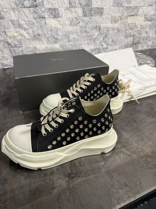Rick Owens Low Abstract Sneakers