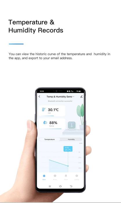 Senzor temperatura/umiditate bluetooth