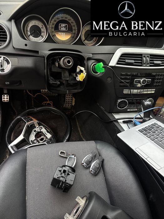 ELV ESL Емулатор ключове Mercedes заключване на волана W204 W212 GLK