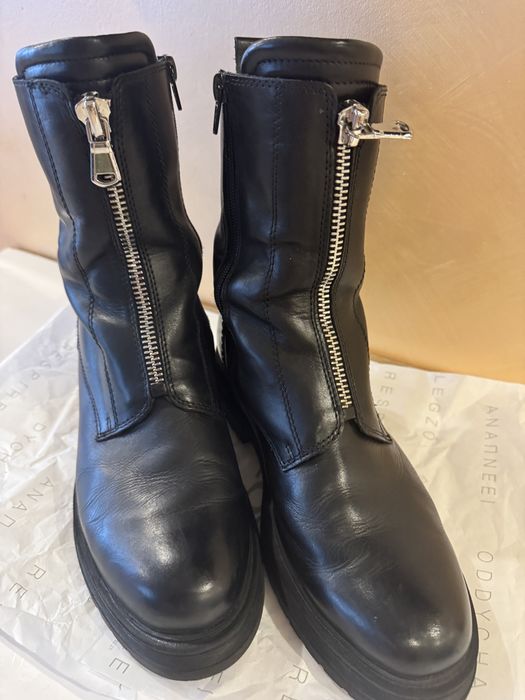 Боти естествена кожа