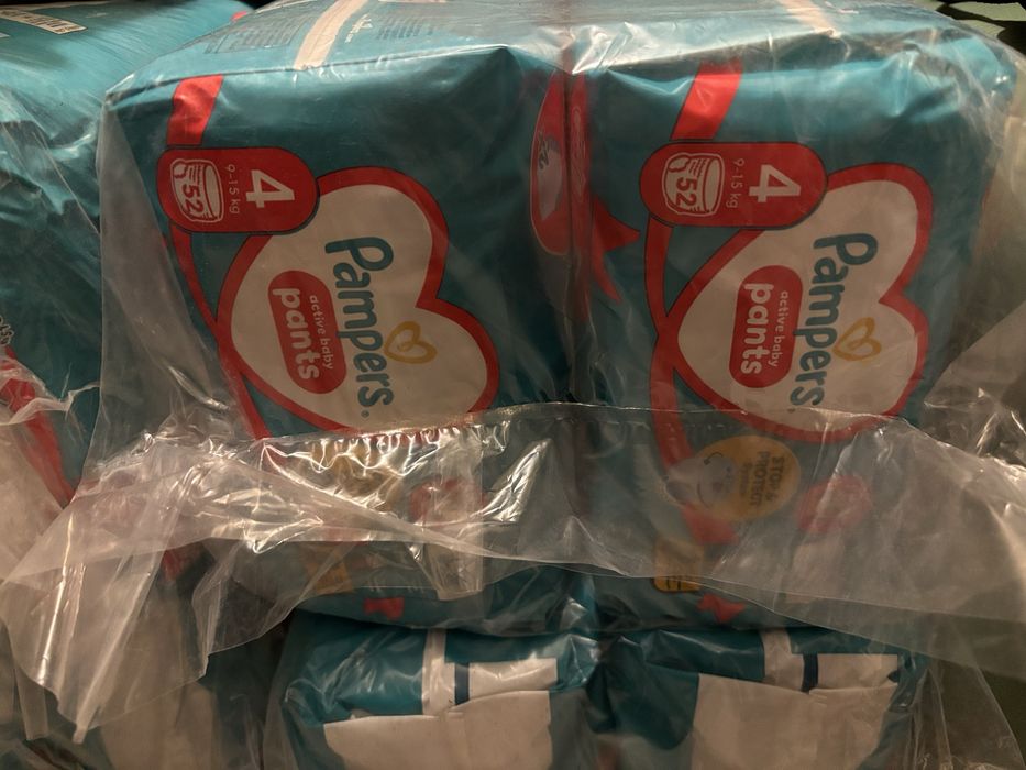 Памперси Pampers 4 и 6
