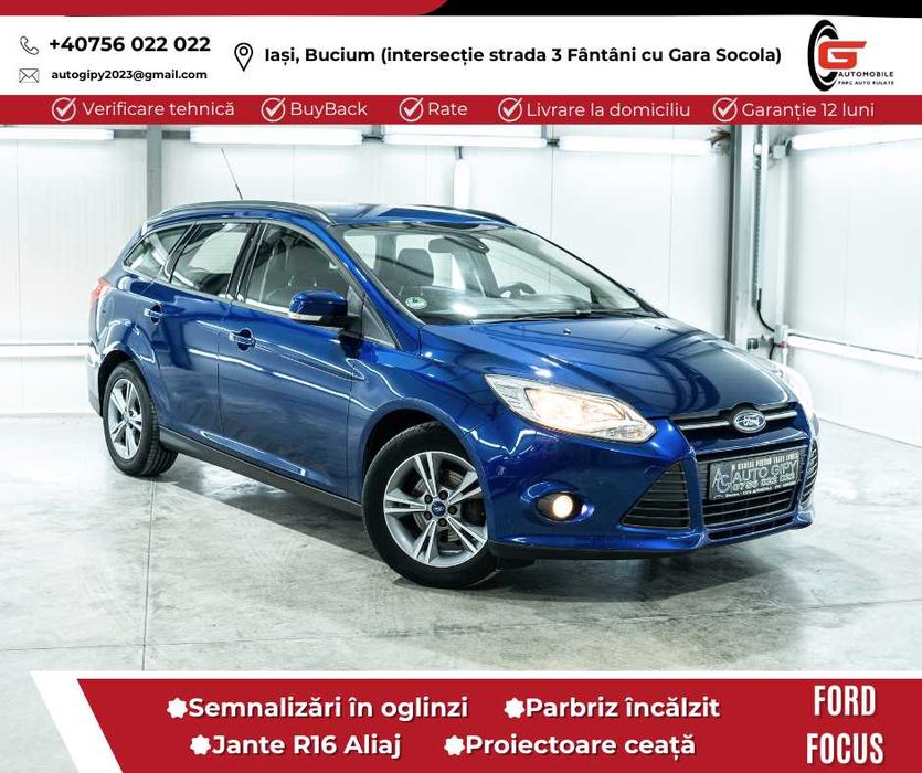 FORD FOCUS Fab06.2014 Diesel116CP Parbriz Scaune Încălzite Climatronic