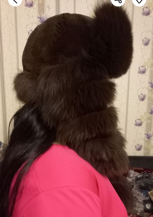 Женская шапка писец