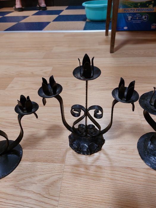 Свещници от ковано желязо