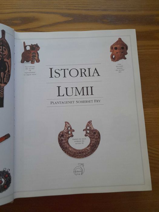 ISTORIA LUMII - atlas de Plantagenet Somerset Fry