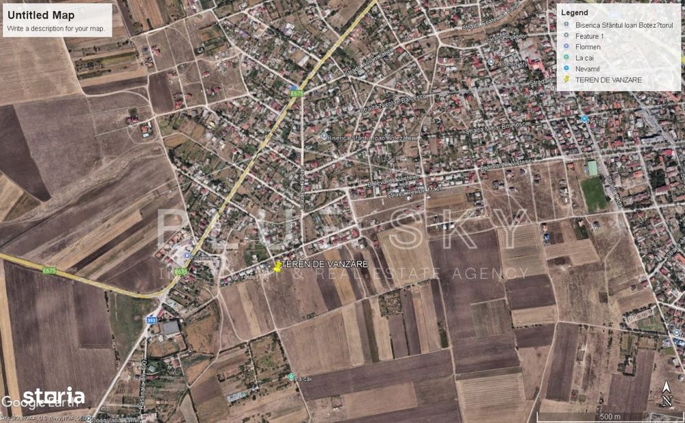 Teren intravilan 5000 mp situat in Techirghiol, langa case
