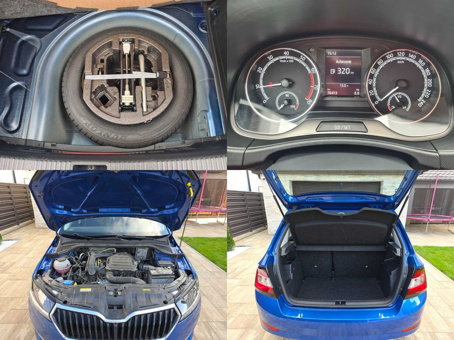 Skoda Fabia 3 Facelift, an 2021, 1.0 TSI, 95CP, EURO 6, 76000 KM REALI RATE CREDIT BUY BACK