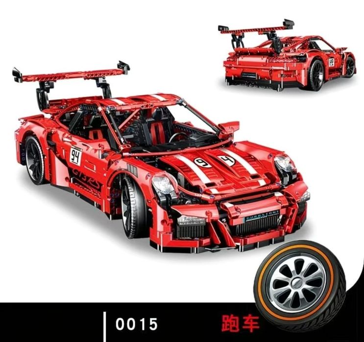 Конструктор лего Porsche 911, лего супрекар