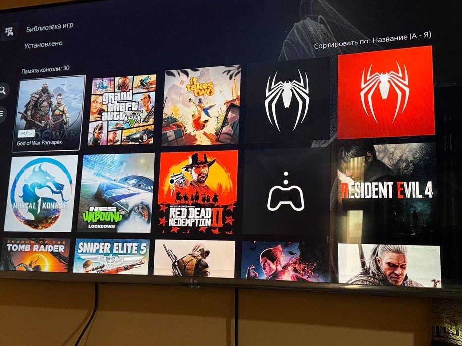 Ps 5 pro super o'yinlari va 2 ta joystik