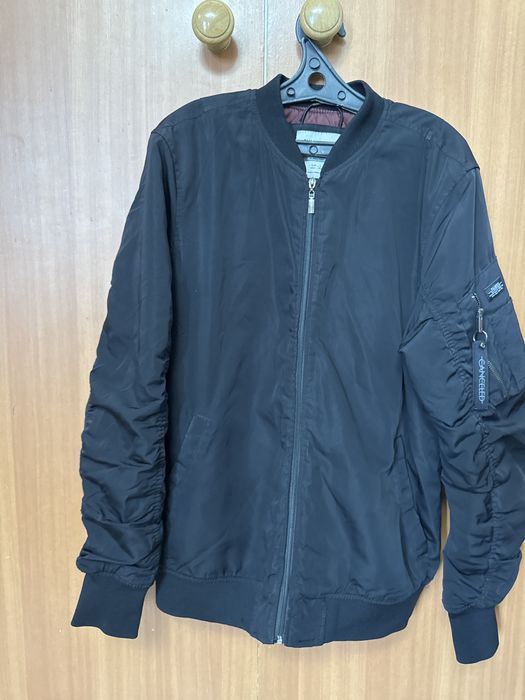 Куртка бомбер теплая